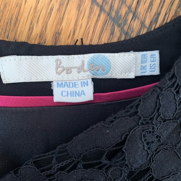 BODEN Black Lace Romper Jumpsuit pantsuit - Picture 9 of 10